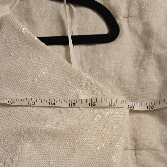 Halston Heritage Cream Slip Dress - Picture 11 of 14